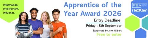 FEA Apprentice of the Year Banner 2026